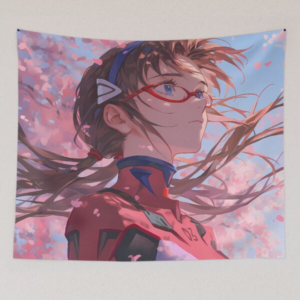 Item preview, Illustrious Mari Makinami Neon Genesis Evangelion Anime Sakura Pilot Spirit designed and sold by mildaclairmo.
