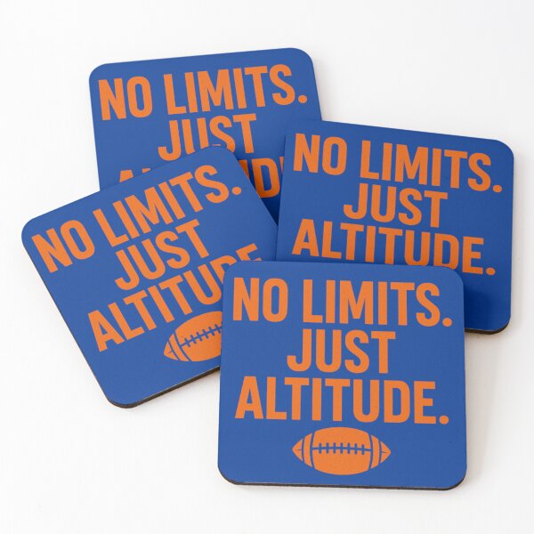 Item preview, College Poster: No Limits, Just Altitude designed and sold by VarsityVibes.