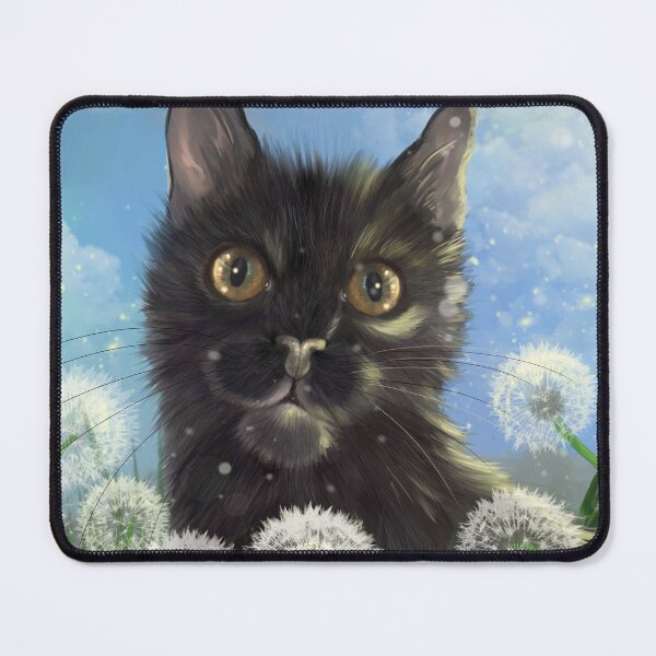 Item preview, Golden Afternoon black cat art designed and sold by Ash Evans.