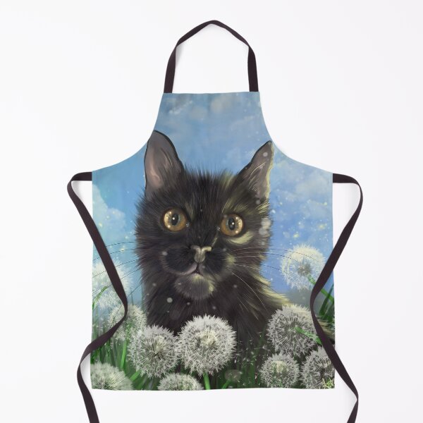 Item preview, Golden Afternoon black cat art designed and sold by Ash Evans.