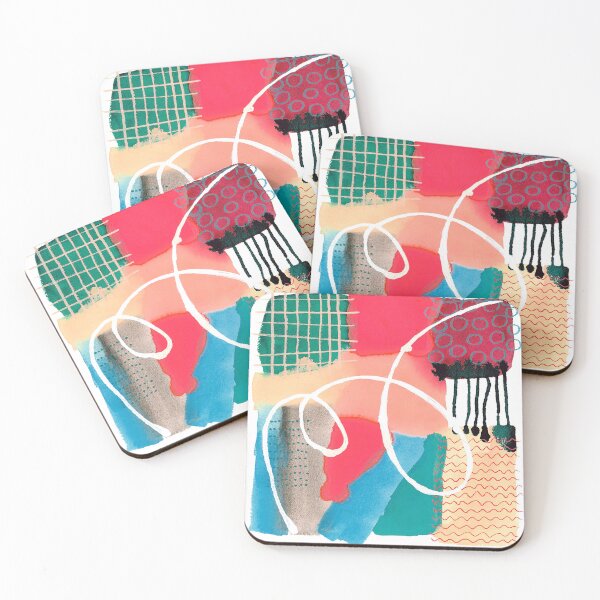 Item preview, Warm, Abstract Watercolor designed and sold by ewartick1.