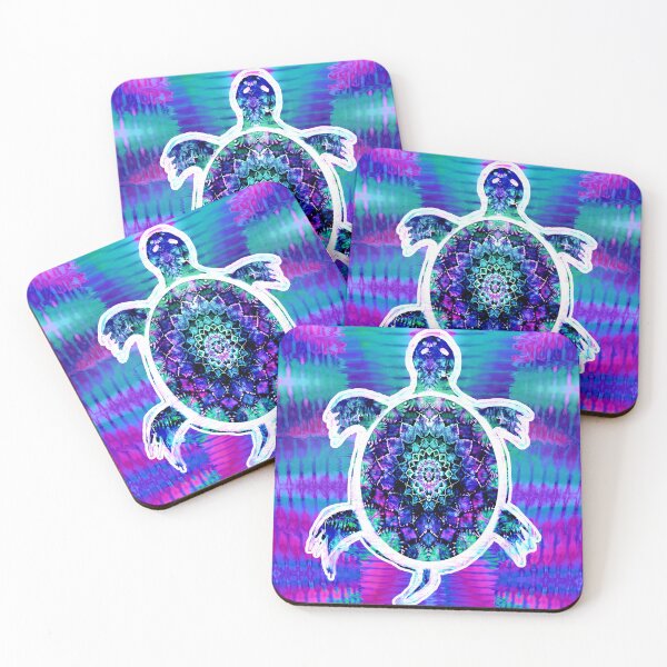Item preview, Tie Dye Turtle designed and sold by AuroraXGreen.