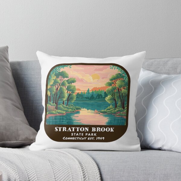 Item preview, Vintage Stratton Brook State Park (Connecticut State Park) designed and sold by RabbitK.