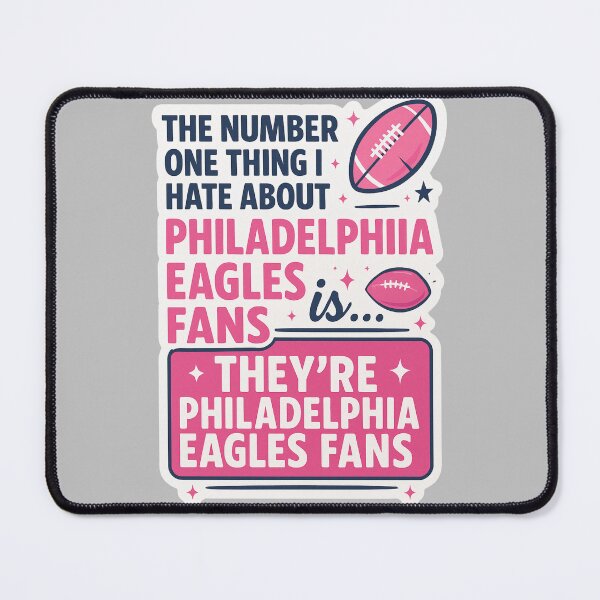 Item preview,  Eagles Fan Hate Dallas Cowboys Female Football Fan Pride designed and sold by CoachEkong.