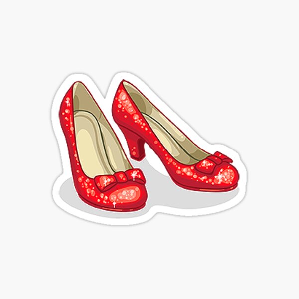 Item preview, Ruby Slippers Wizard of Oz Pop‑Culture  designed and sold by CatgoDigital.