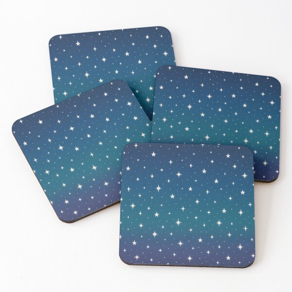 Item preview, Seamless night sky gradient pattern with stars designed and sold by optimusprime39.