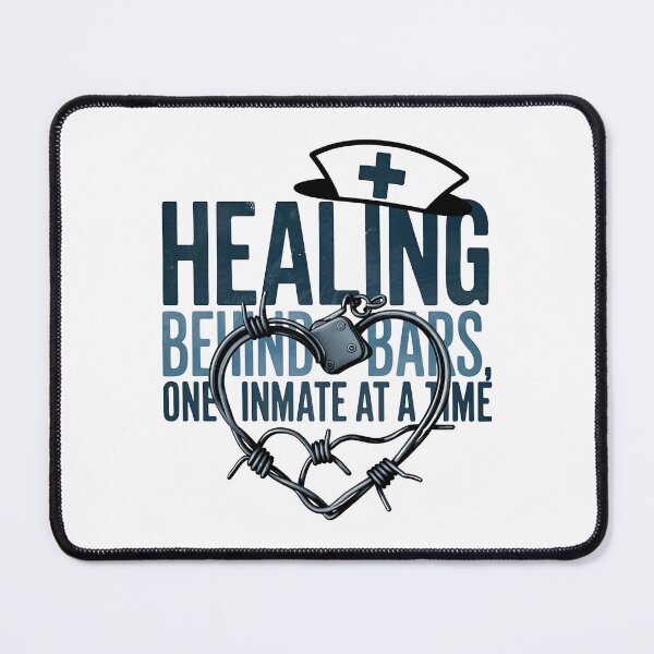 Item preview, Healing Behind Bars - Correctional Nurse designed and sold by CuteDesignables.