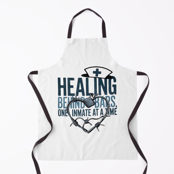 Item preview, Healing Behind Bars - Correctional Nurse designed and sold by CuteDesignables.