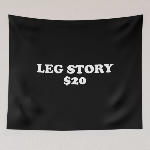 Item preview, Amputee Leg Story Humor Funny Quote - Leg Story 20$ designed and sold by xhearalisa.