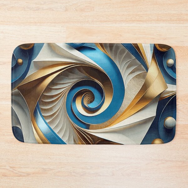 Item preview, Colorful Abstract Fibonacci Art 17 designed and sold by Vicky Brago-Mitchell®.