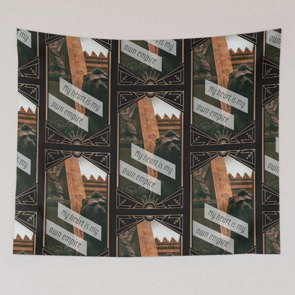 Item preview, My Heart is my Own Empire Affirmation designed and sold by Kelly Designed.