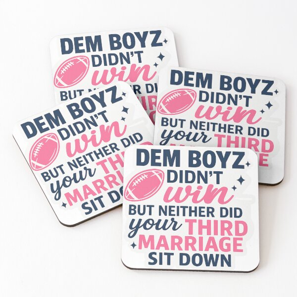 Item preview, Dem Boyz Didn’t Win Dallas Cowboys Female Football Fan Pride designed and sold by CoachEkong.