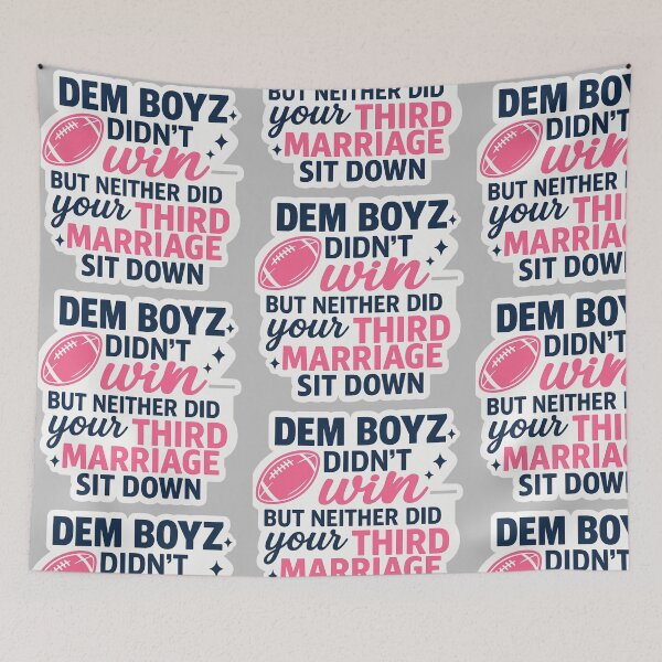 Item preview, Dem Boyz Didn’t Win Dallas Cowboys Female Football Fan Pride designed and sold by CoachEkong.