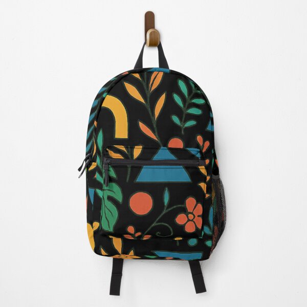 Item preview, Seamless botanical and geometric maximalist pattern designed and sold by optimusprime39.