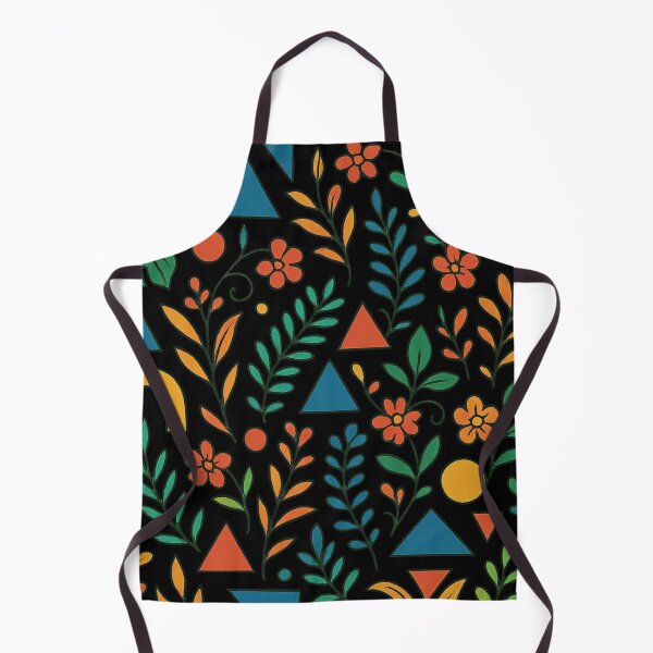 Item preview, Seamless botanical and geometric maximalist pattern designed and sold by optimusprime39.