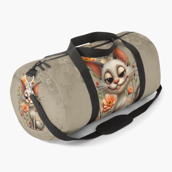 Item preview, The mischievous cat Melodie and the floral splendor. designed and sold by nicky2342.