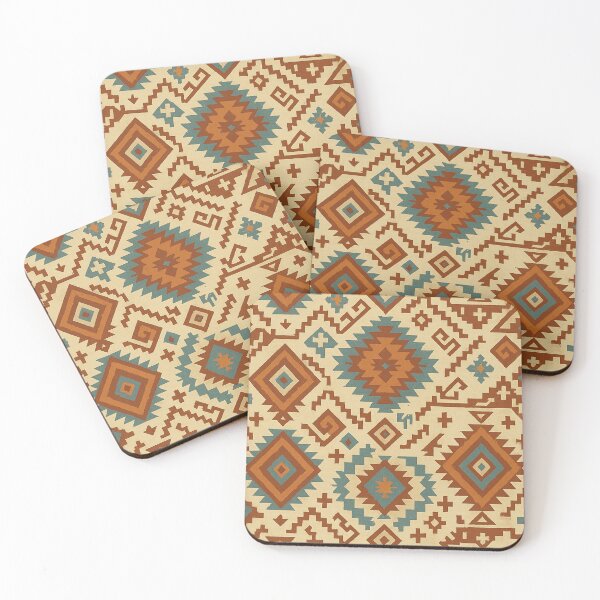 Item preview, Repeating Native American geometric  art pattern designed and sold by optimusprime39.