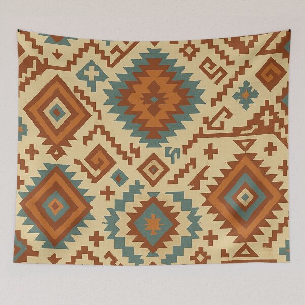 Item preview, Repeating Native American geometric  art pattern designed and sold by optimusprime39.
