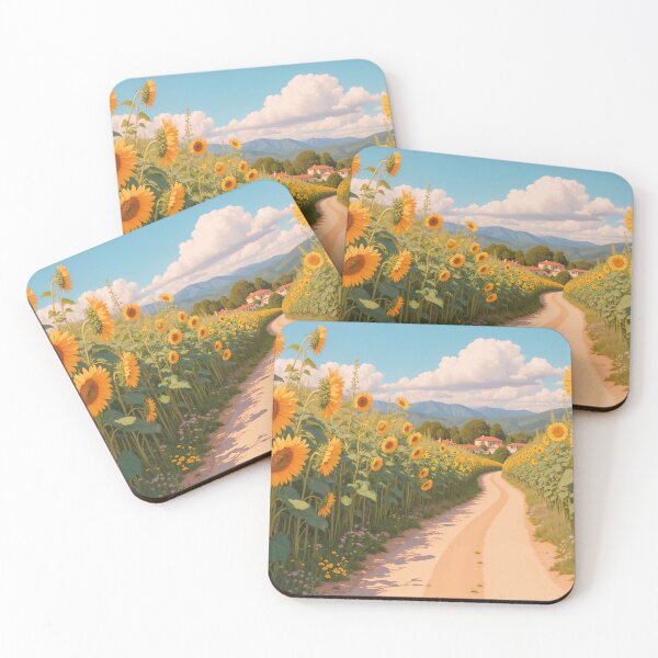 Item preview, Tuscany, sunflower field designed and sold by Mauswohn.