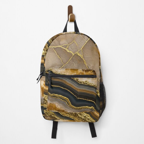 Item preview, Golden Drift: Amber Agate Layers designed and sold by GemShimmerCo.
