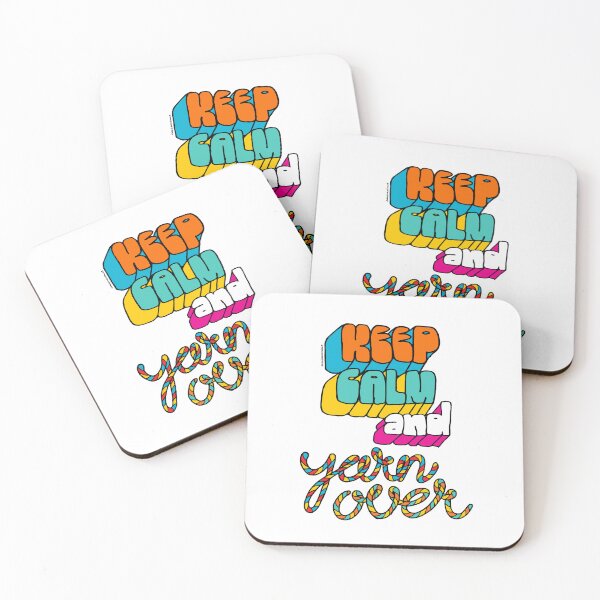 Item preview, Keep Calm and Yarn Over designed and sold by kataszep.