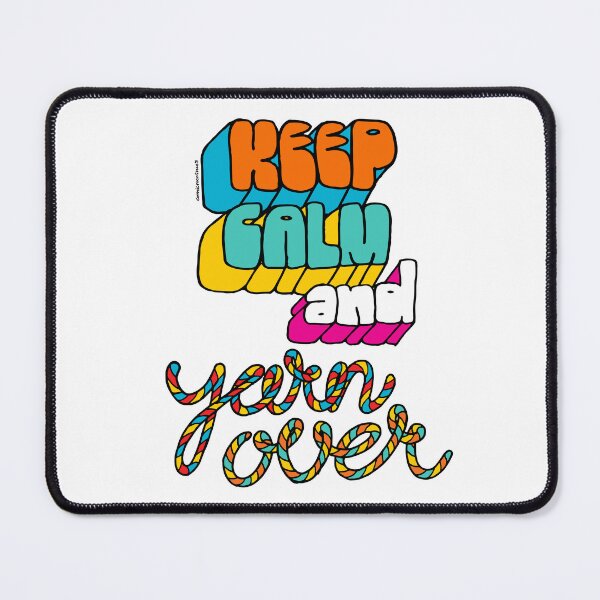 Item preview, Keep Calm and Yarn Over designed and sold by kataszep.