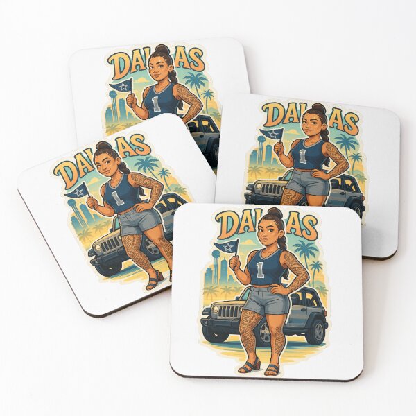 Item preview, Dallas Cowboys Fan Aloha from the Lone Star State designed and sold by CoachEkong.