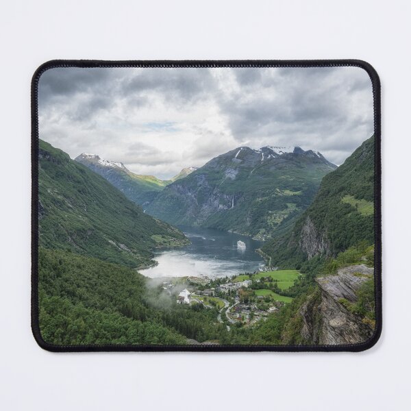 Item preview, Geiranger fjord from Flydalsjuvet designed and sold by aaronchoi.