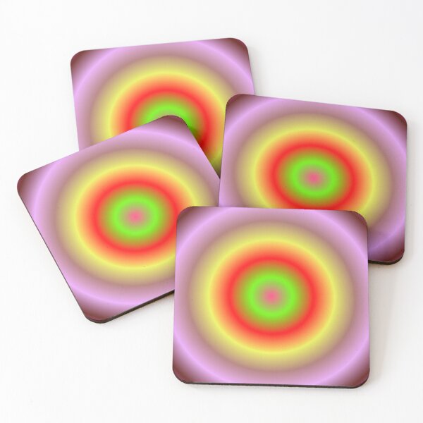 Item preview, Abstract Neon Aura | Concentric Circles Gradient designed and sold by HopeAndHustle.