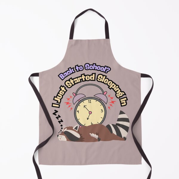 Item preview, Back to School? I Just Started Sleeping In – Funny Raccoon Version designed and sold by OskArt design.