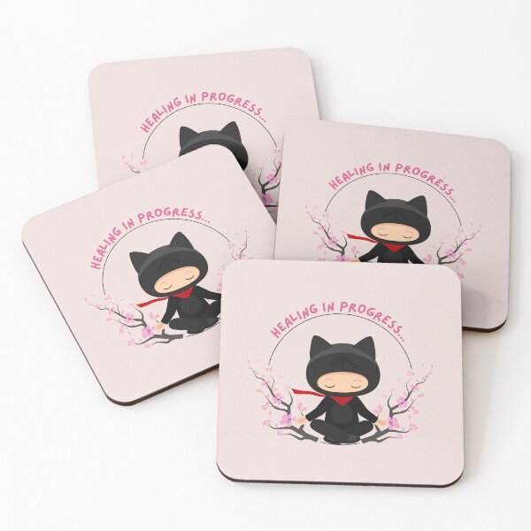 Item preview, Healing In Progress - Japanese Ninja designed and sold by tnwbank.