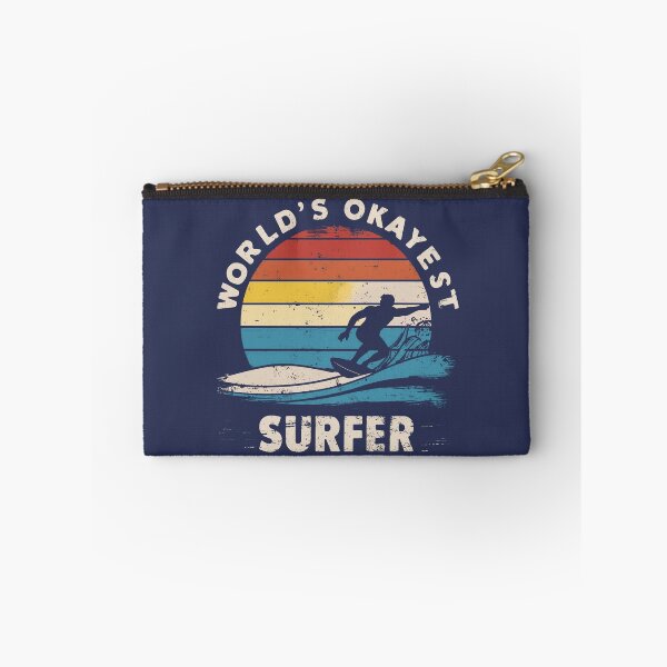 Item preview, World's Okayest Surfer  designed and sold by RetroVoyages.