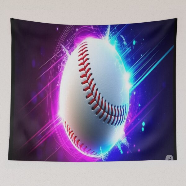 Item preview, Neon Baseball with Luminous Energy designed and sold by FantasyPearl.