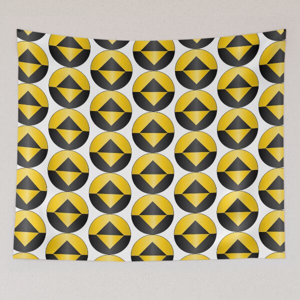 Item preview, Black and Yellow Icon designed and sold by HarveyHandcraftsandDesigns.