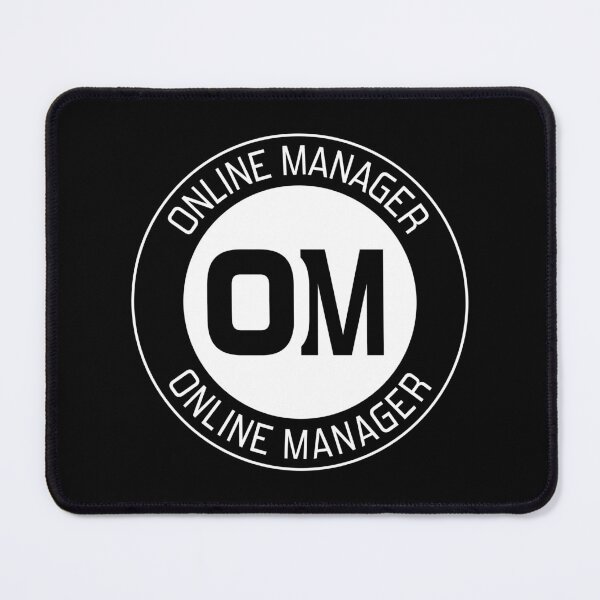 Item preview, OM Full Logo White designed and sold by Online-Manager.