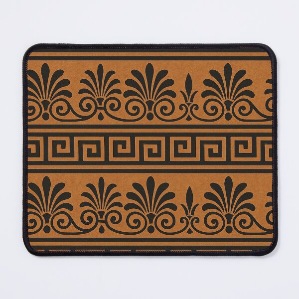 Item preview, Ancient Greek art pattern with traditional meander and palmette motifs designed and sold by optimusprime39.