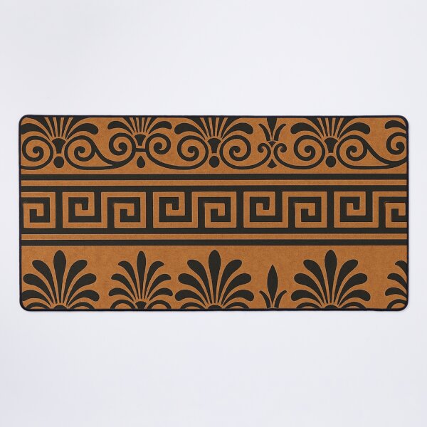 Item preview, Ancient Greek art pattern with traditional meander and palmette motifs designed and sold by optimusprime39.