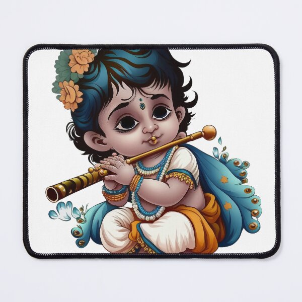 Item preview, Adorable Baby Krishna Flute Player designed and sold by Asapusri.