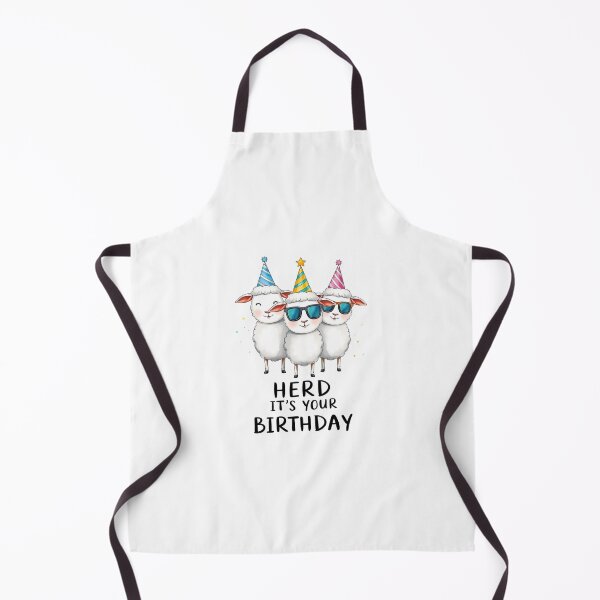 Item preview, Herd It's Your Birthday cute kawaii meme gift balloons cow sheep designed and sold by CheeseBlueprint.