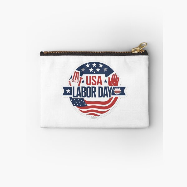 Item preview, Happy Labor Day USA - Patriotic Sticker for Workers designed and sold by earthanda.