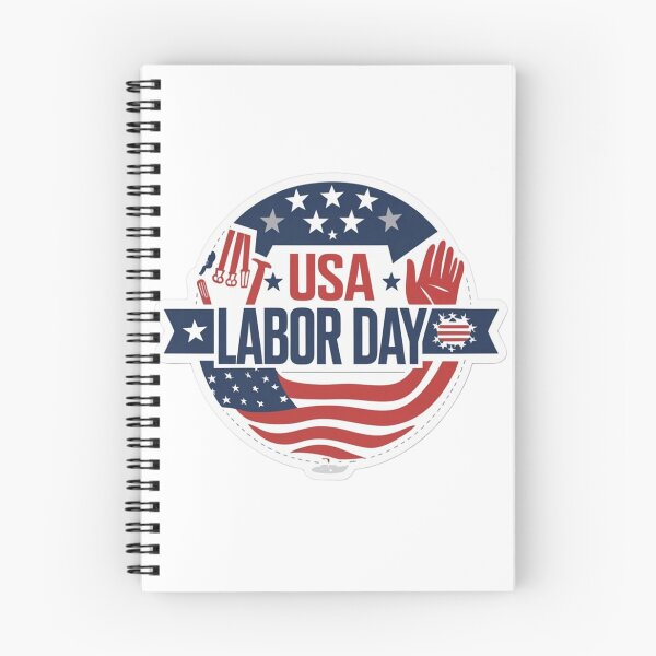 Item preview, Happy Labor Day USA - Patriotic Sticker for Workers designed and sold by earthanda.