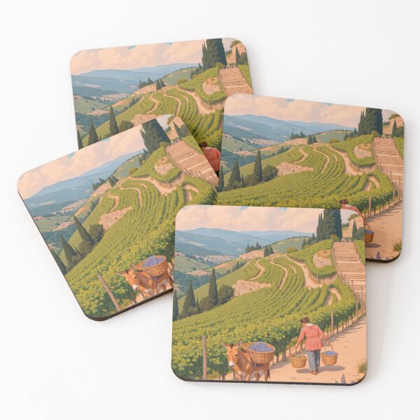 Item preview, Vineyards in Tuscany designed and sold by Mauswohn.