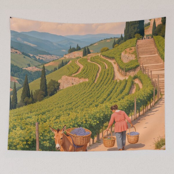 Item preview, Vineyards in Tuscany designed and sold by Mauswohn.