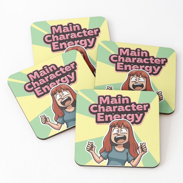 Item preview, Main Character Energy – Cartoon Meme Vibes designed and sold by Ben InkyWink.