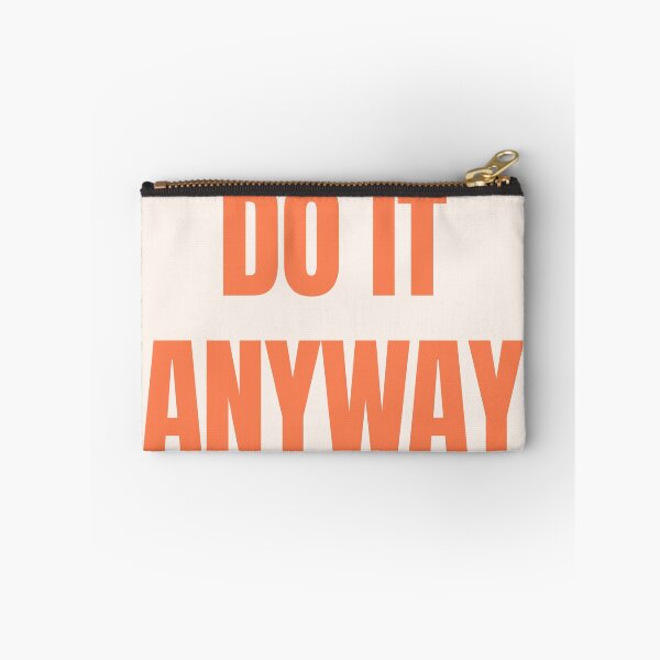 Item preview, Do It Anyway – Peach Coral Motivational Quote with Warm Vibes designed and sold by thoratsdesign.