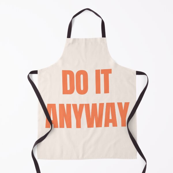 Item preview, Do It Anyway – Peach Coral Motivational Quote with Warm Vibes designed and sold by thoratsdesign.