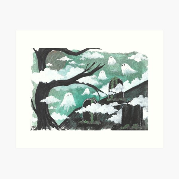 Item preview, Green Graveyard designed and sold by Tiltybird.