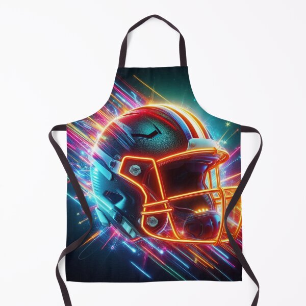 Item preview, Explosive Neon Football Helmet designed and sold by FantasyPearl.