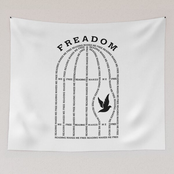 Item preview, Freadom Reading Bookish Birdcage Read Books Book Lover designed and sold by GrandeDuc.