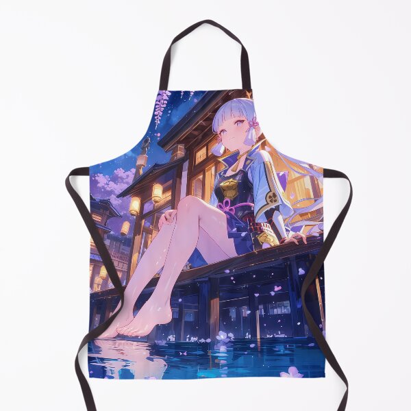Item preview, Kamisato Ayaka Genshin Impact Game Moonlit Wisteria Elegance designed and sold by mildaclairmo.